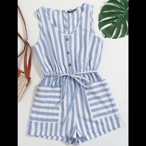 Striped Romper